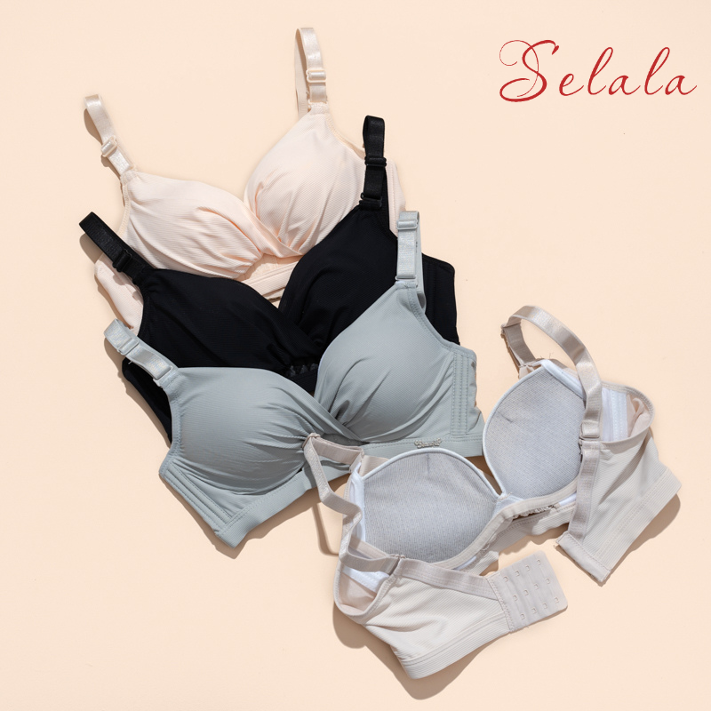 Áo Lót Nữ Selala Đệm Dày Nâng Đẩy Êm Ái Mút Mềm AD01