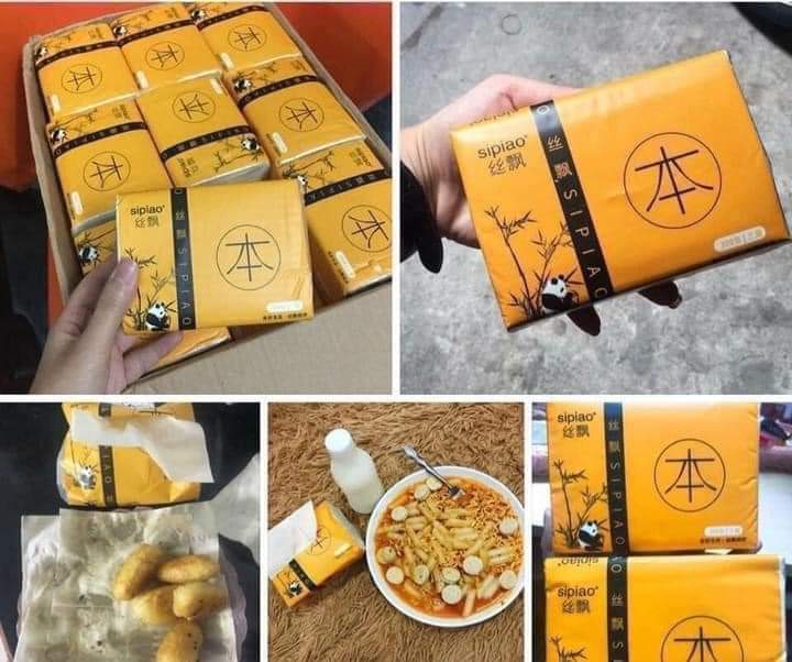 Giấy spiao , thùng 30 gói siêu dai mềm mịn[Free ship]