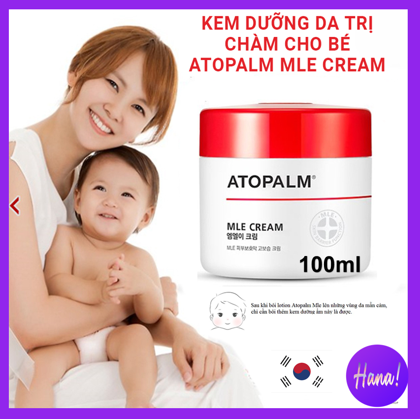 Kem Atopalm MLE Cream 100ml - Kem Dưỡng Dành Cho Da em bé, da khô