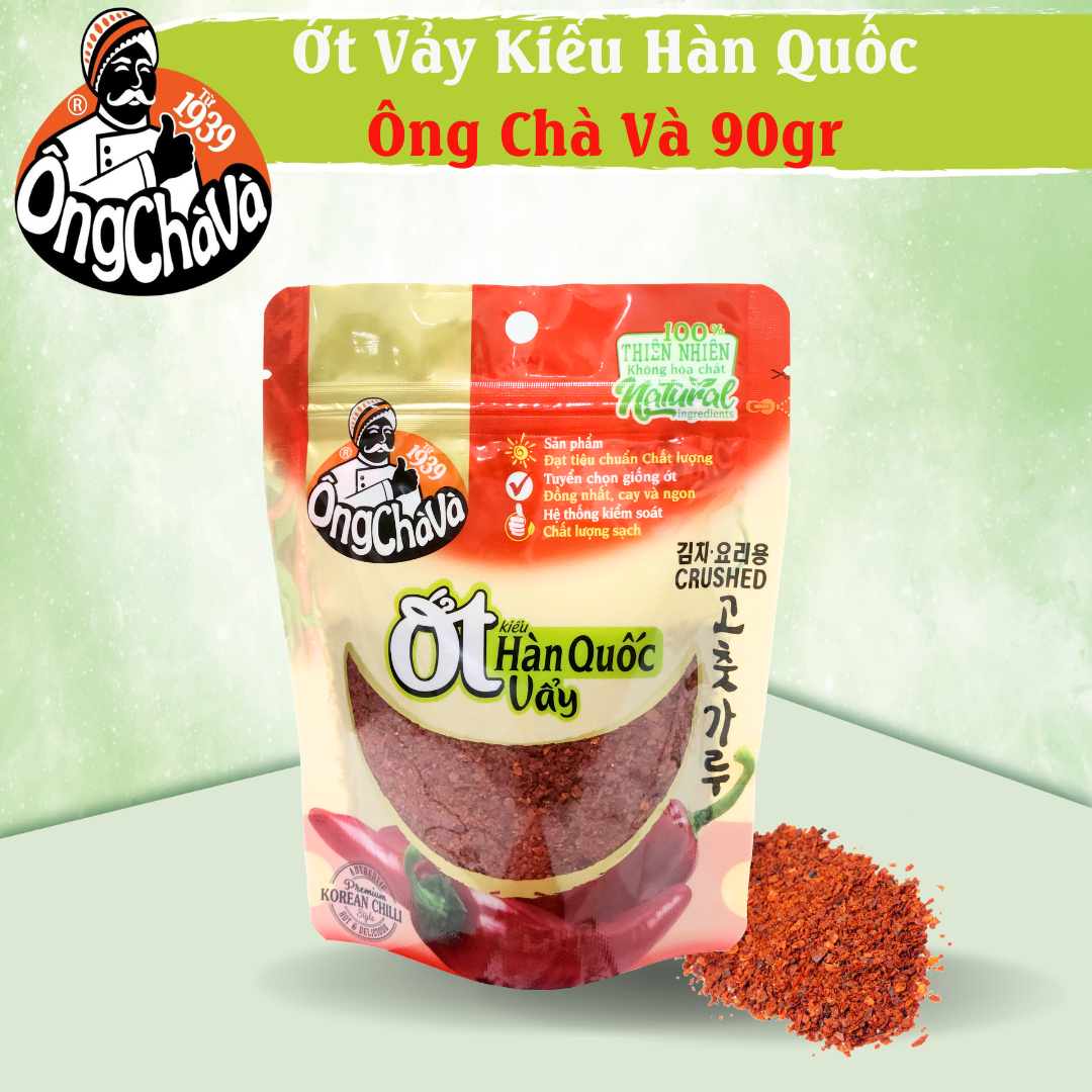 Ớt vảy kiểu hàn quốc ông chà và 90g