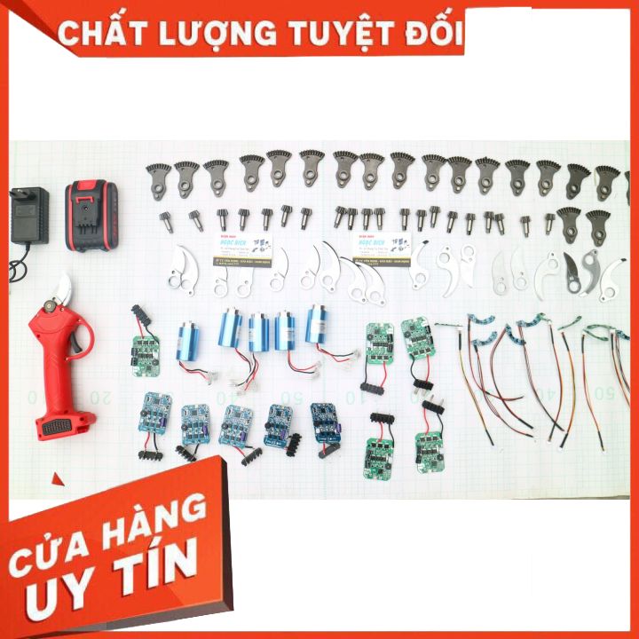 Linh kiện máy kéo cắt cành cây dùng pin