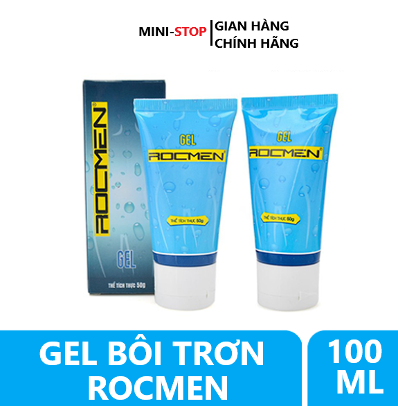 FREESHIP Bộ 2 chai Gel bôi trơn Brazil Rocmen 50ml - tinh chất từ thiên nhiên