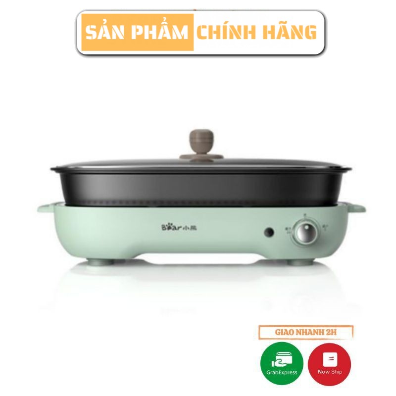 Nồi lẩu nướng đa năng bear dhg-c40d5 tích hợp 3 trong 1
