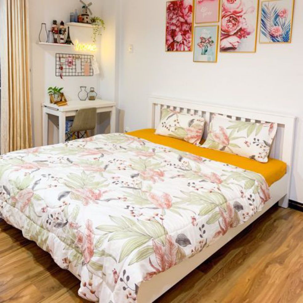 Giường 1m2x2m gỗ thông nhập khẩu. Hàng đóng gói giao toàn quốc