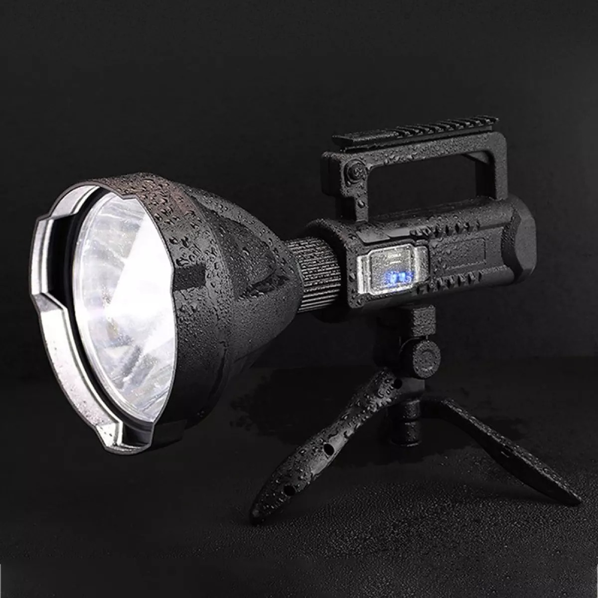 Đèn Pin Xách Tay Siêu Sáng W590 Chiếu Xa 500m- Đèn Pin Pha To, Chip Led P50, chống nước- Bảo Hành 6 tháng