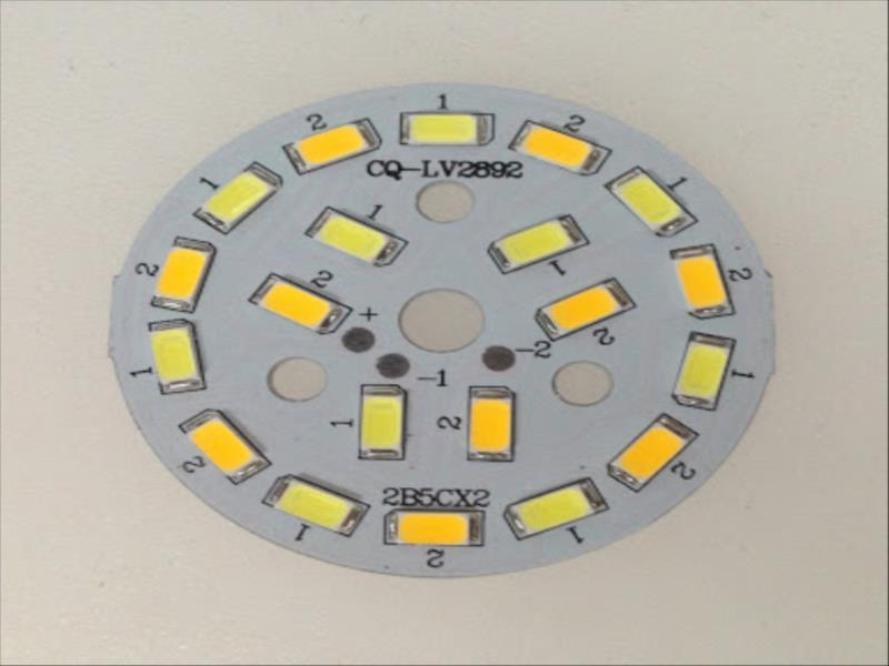 Chíp led đèn âm trần 5W 3 màu phi 50mm, lắp và thay thế cho đèn âm trần, vnled.vn, 0936395395
