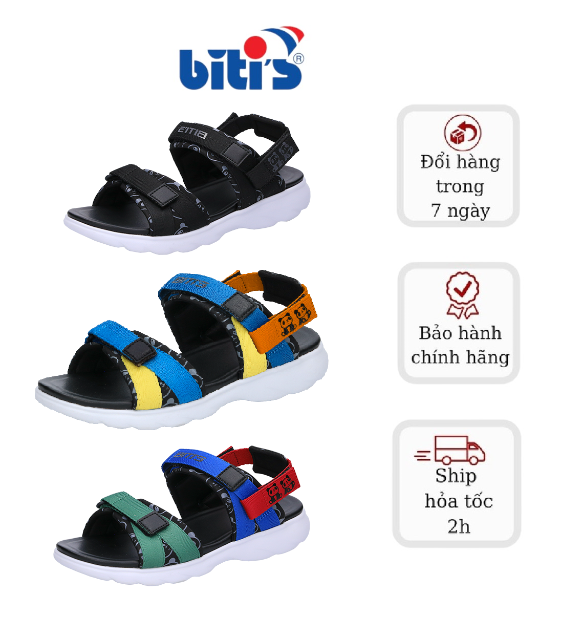 Sandal biti's eva phun bé trai beb002200 siêu nhẹ