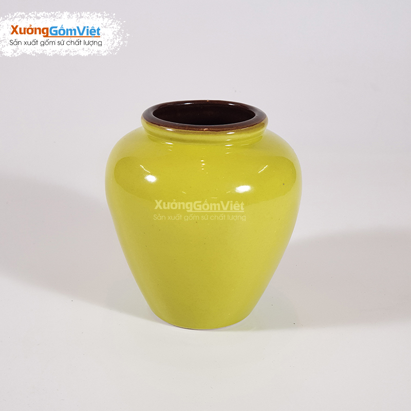 CHẬU MINI TRỒNG CÂY CẢNH NHIỀU MÀU SẮC - HÀNG GỐM BÁT TRÀNG - XƯỞNG GỐM VIỆT