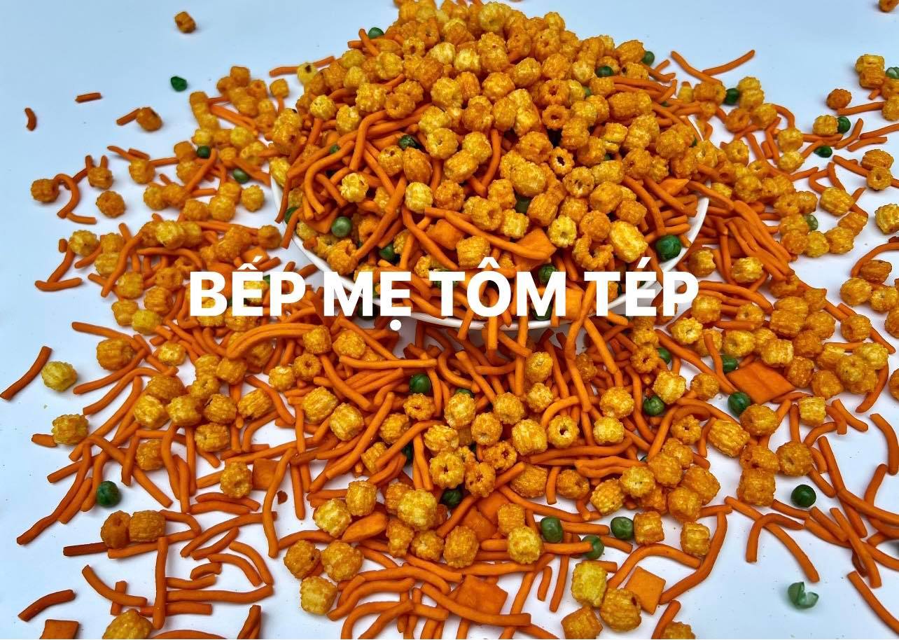 Combo 500gr nui + 500gr bim que mix đậu hà lan giòn ngon