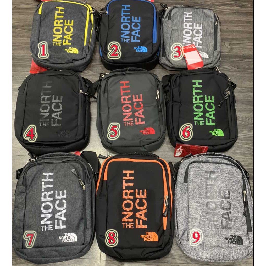{LẺ=SỈ, bảo hành 12m} Túi đeo chéo nam, túi đựng ipad TNF nhiều ngăn hàng siêu cấp