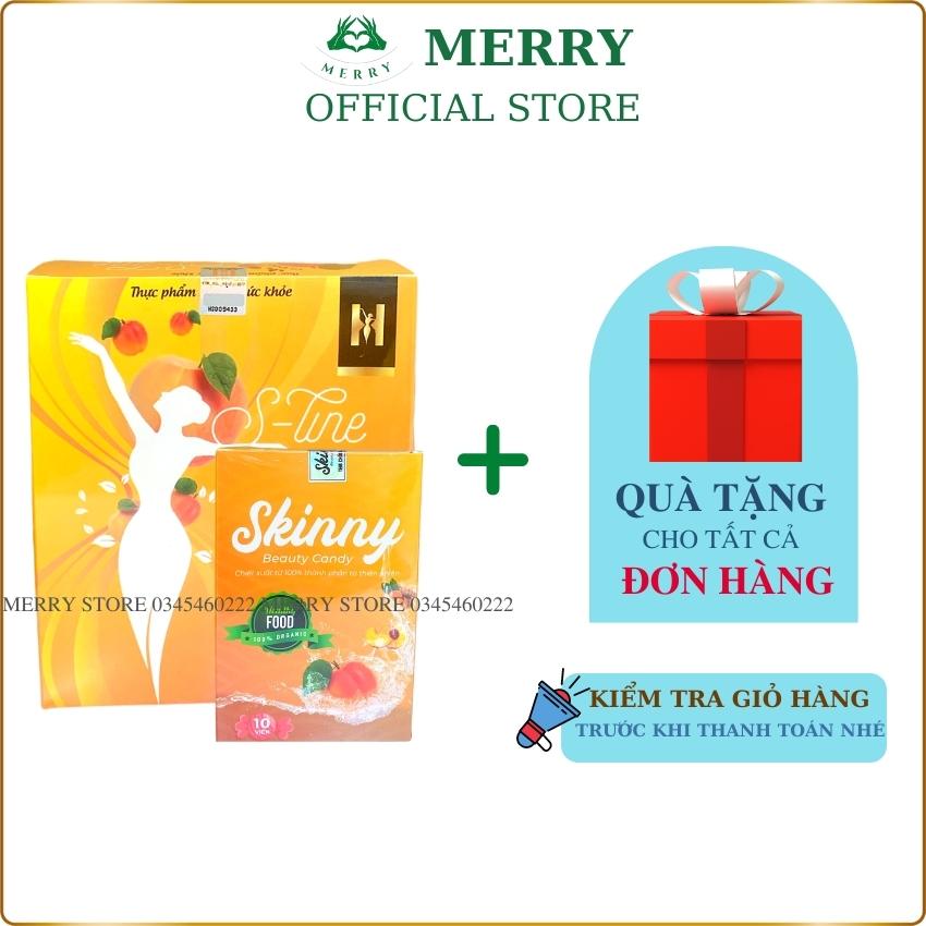 Trà đào giảm cân sline tea chính hãng merry store giúp giảm cân an toàn,hiệu quả hộp 15 gói sử dụng 15 ngày