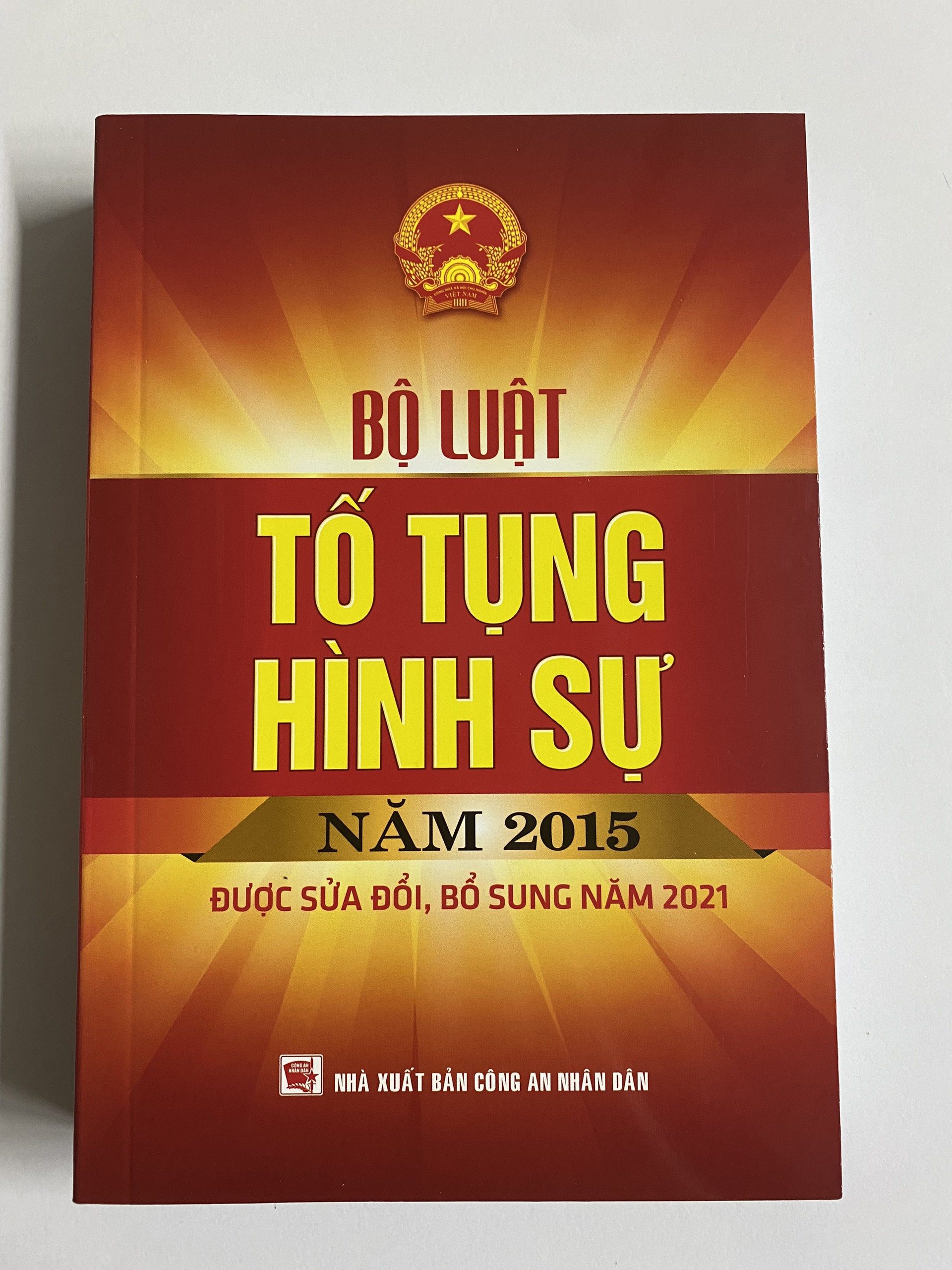 Sách bộ luật hình sự + bộ luật tố tụng hình sự