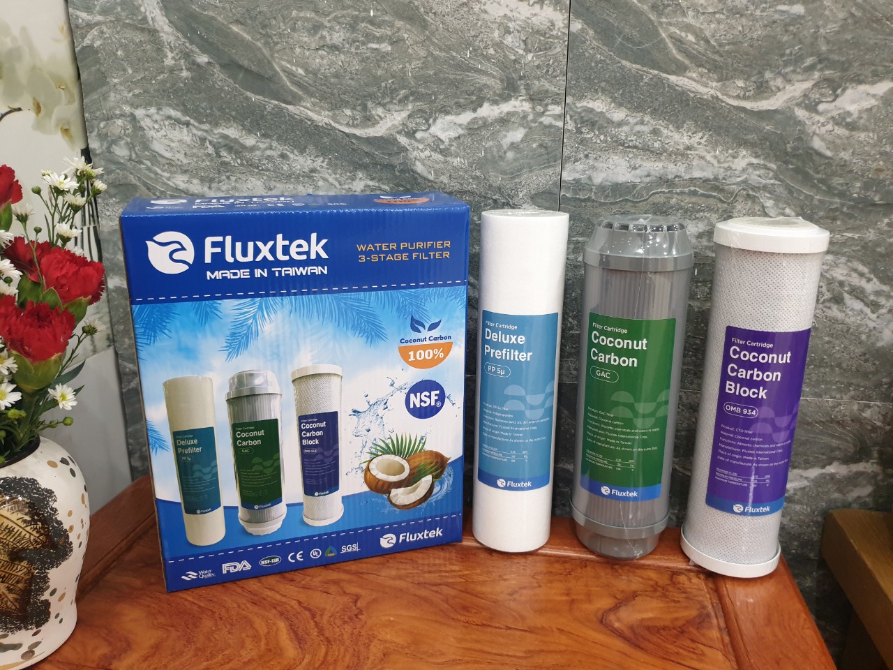 Bộ lõi lọc Fluxtek 1,2,3 chính hãng nhập khẩu Đài Loan