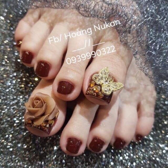 Móng chân thiết kế Nailbox