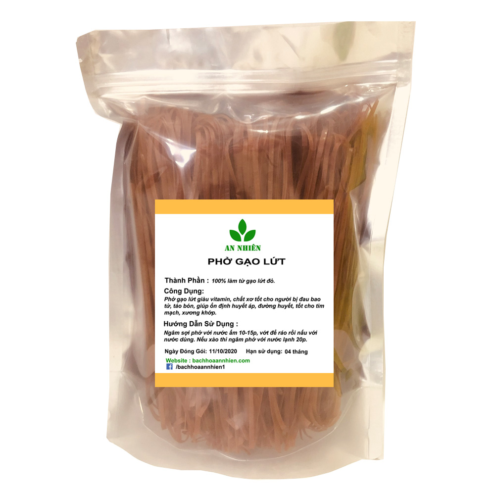 Phở gạo lứt thực dưỡng An Nhên 500gr