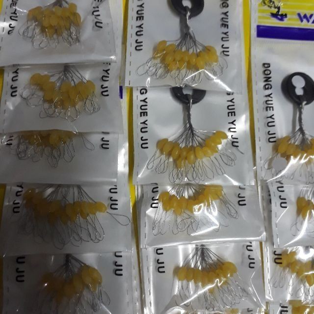 Bịch 20 Hạt Chặn Phao Câu Cá  (cam kết đổi trả trong 2 tuần đầu)