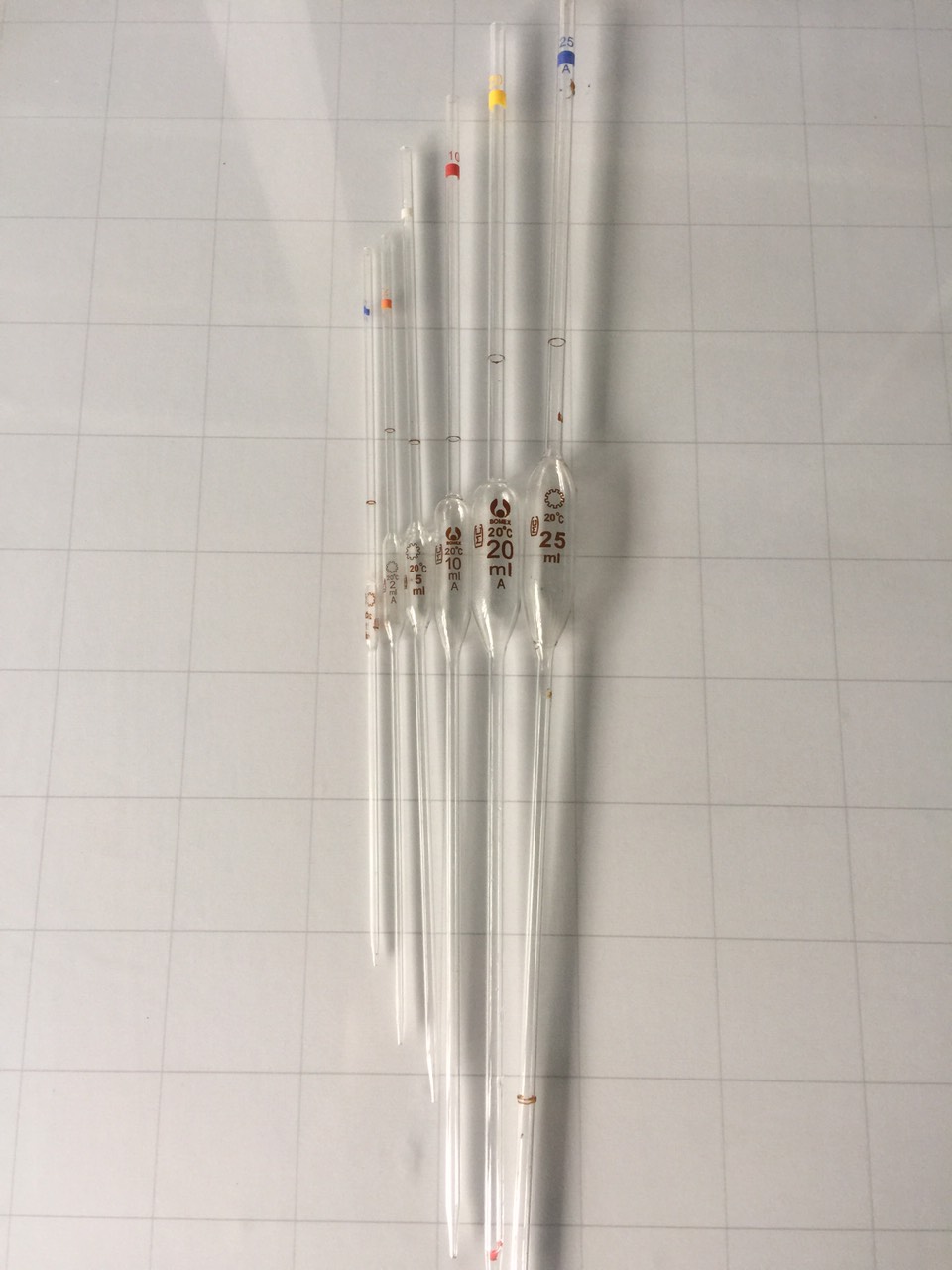Pipet bầu thủy tinh