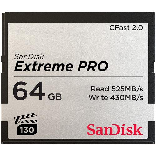 Thẻ nhớ cf sandisk 64gb extreme pro cfast 2.0