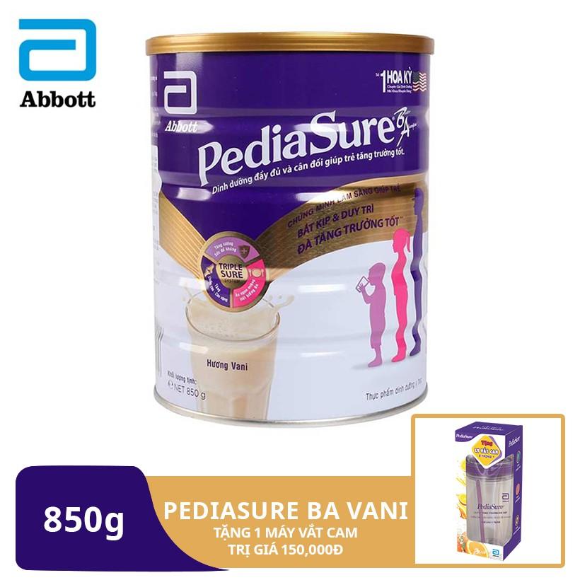 Sữa bột Pediasure B/A hương vani 850g