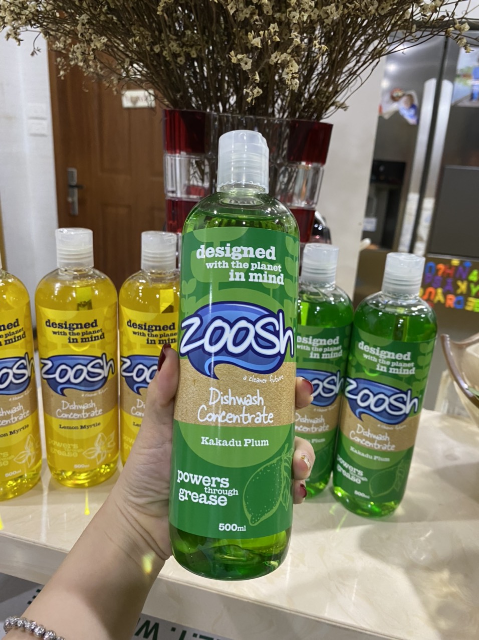 Nước rửa bát thảo dược Zoosh - Hương Kakadu Plum