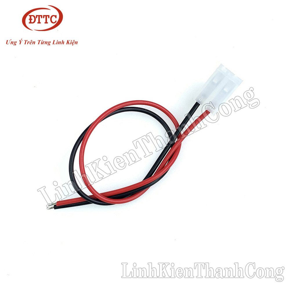 Cáp 2 sợi ch5.08 5.08mm 2p dây 20awg dài 20cm