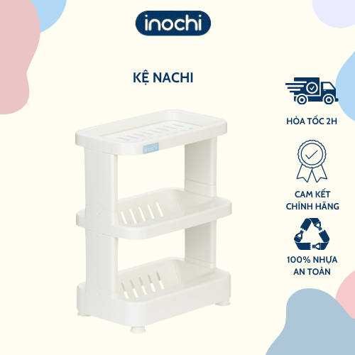 Kệ Nachi - Kệ đa năng di động, Kệ nhà tắm, Kệ nhà bếp, Kệ phòng ngủ, Kệ đựng đồ - Thân thiện và Tiện dụng - Hàng chính hãng INOCHI - Tiêu chuẩn Nhật Bản