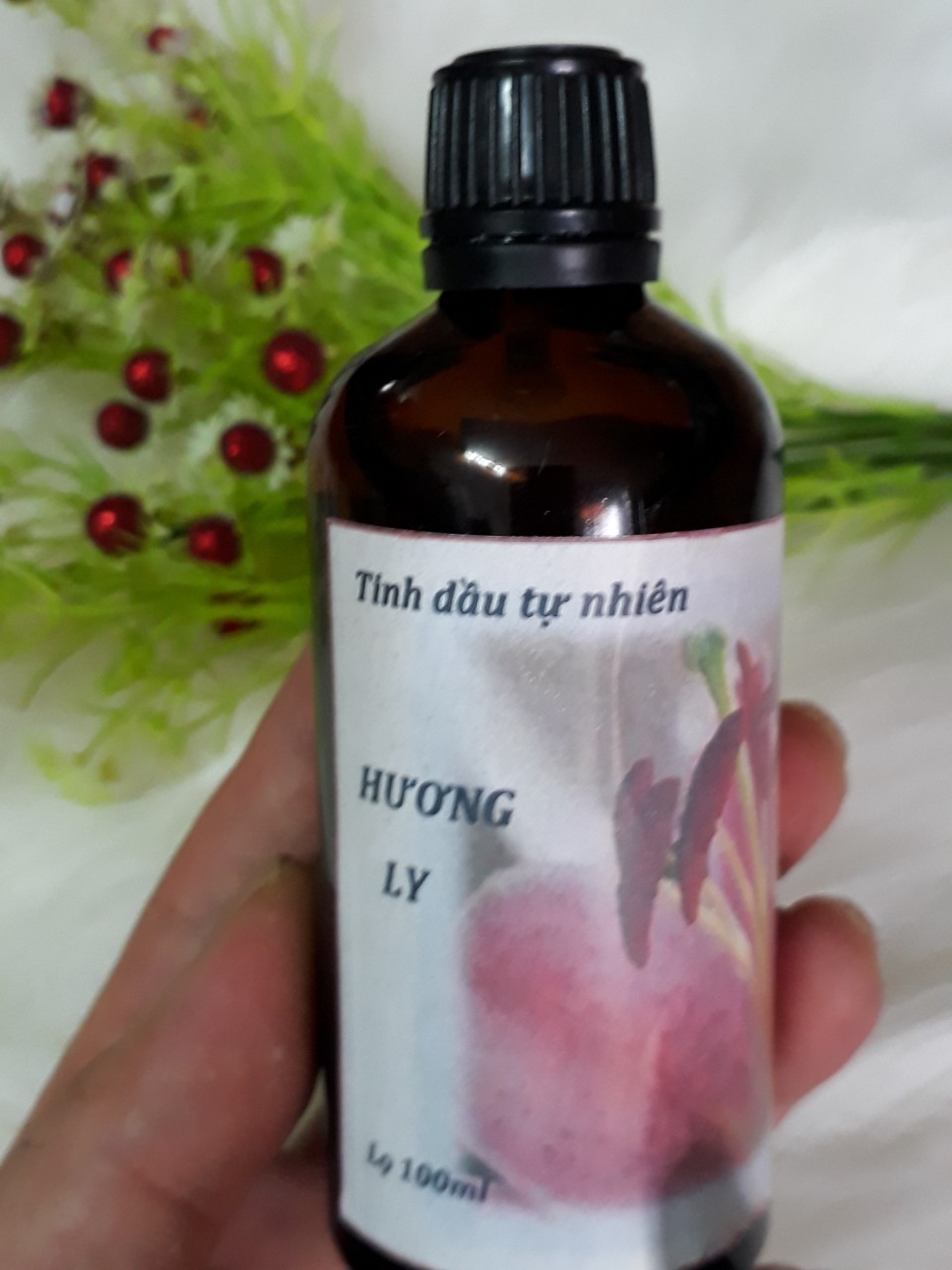 Tinh dầu xông phòng Hoa Ly nguyên chất lọ 100ml