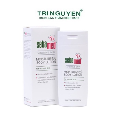 Sữa dưỡng thể cấp ẩm toàn thân cho da nhạy cảm sebamed ph5.5 moisturizing body lotion 200ml