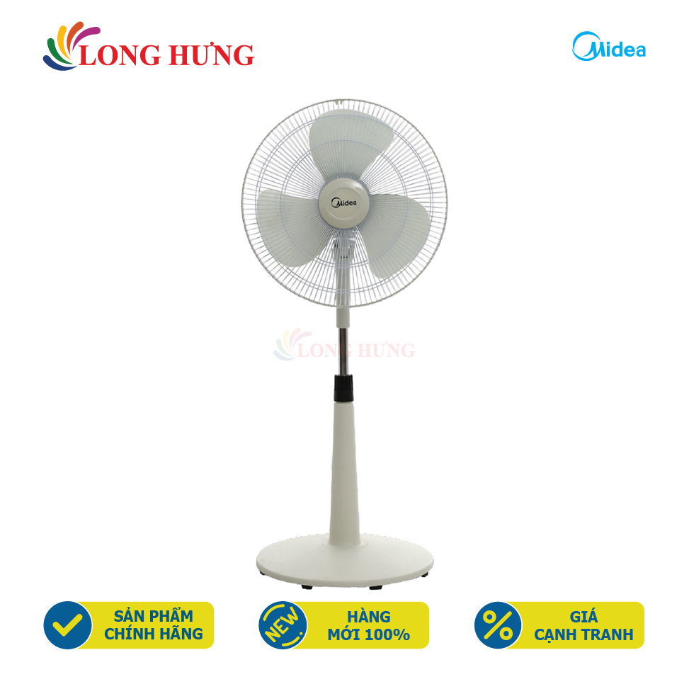 Quạt lửng Midea FTS40-17VD - Hàng chính hãng - Lòng quạt chắc chắn, động cơ bạc thau, điều khiển bằng nút xoay