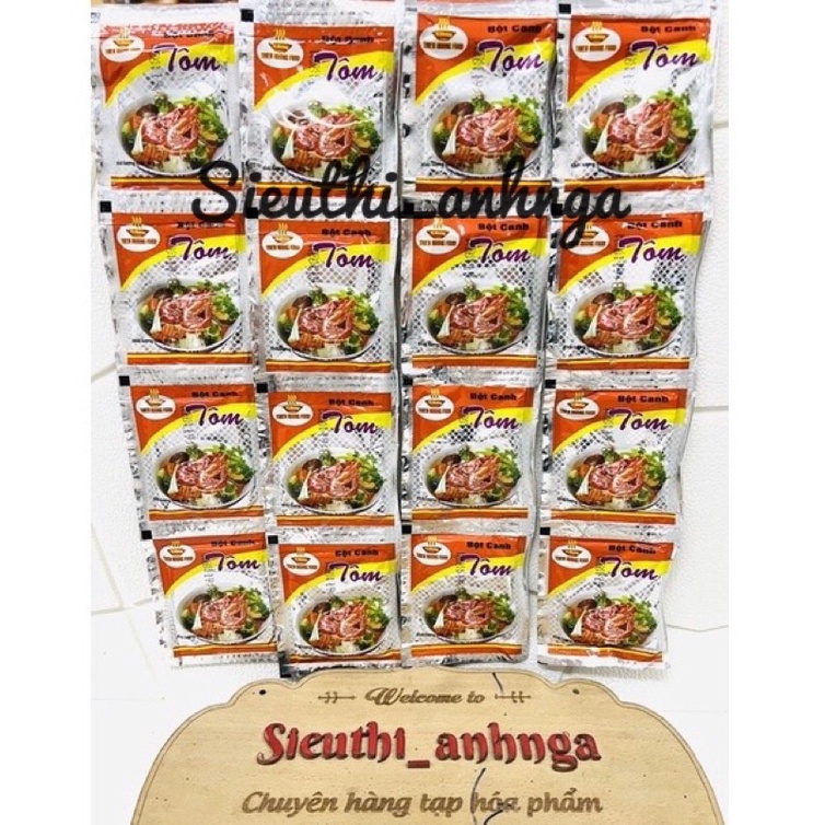 Bột canh tôm thiên hương food dây 10 gói x10g