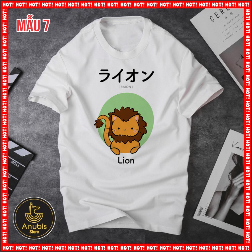 Áo thun unisex chibi nhật siêu cute