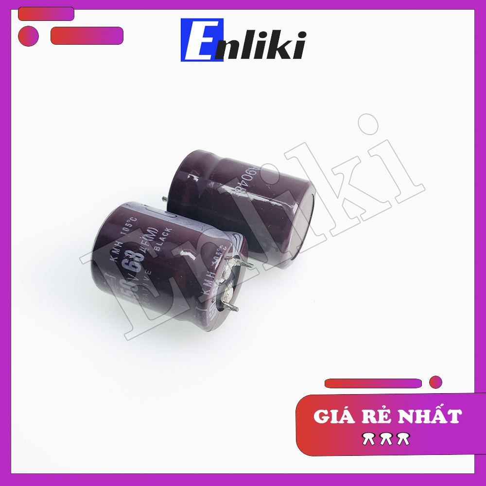 Tụ 68uf 450v chân cứng kích thước 22x30mm