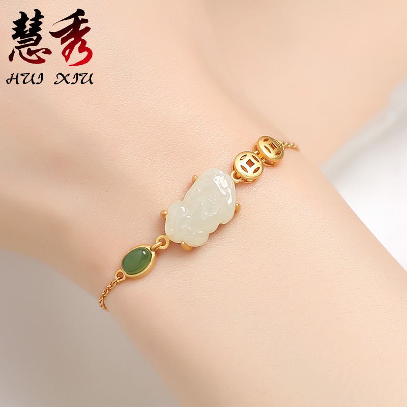 ✿❈◘ Permanent the mythical wild animal bracelet with latest version of 925 sterling plutus cat pichel hand string girlfriend lucky gifts and accessories/delivery within 15 days