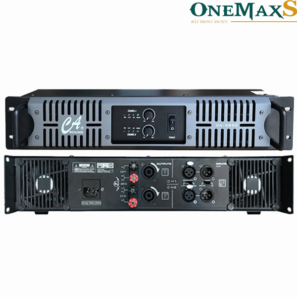 [Trả góp 0%]Cục đẩy công suất CA Sound CA 2850 2 kênh2000W. biến áp xuyến kiểu H. chuẩn hãng CA