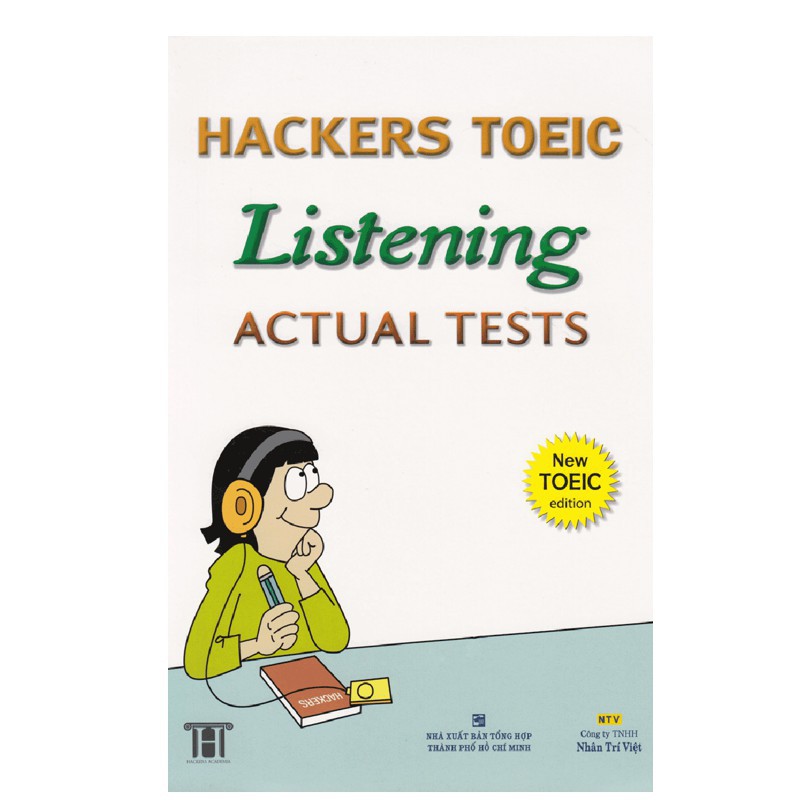 NS Minh Tâm - Sách - Hackers Toeic Listening Actual Tests - New Toeic Edition