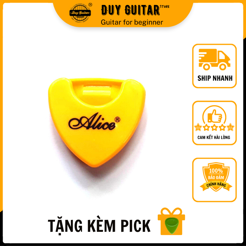Hộp đựng phím đàn Giắt phím đàn guitar Alice - Pick holder Alice hộp pick guitar - Duy Guitar Store phụ kiện guitar Sale rẻ dưới 49K