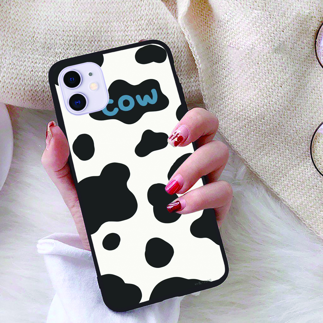Ốp lưng iphone 11 viền dẻo tpu bst bò sữa