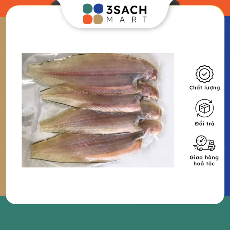 Khô Cá Lưỡi Trâu Size 3-5c - 500g/gói