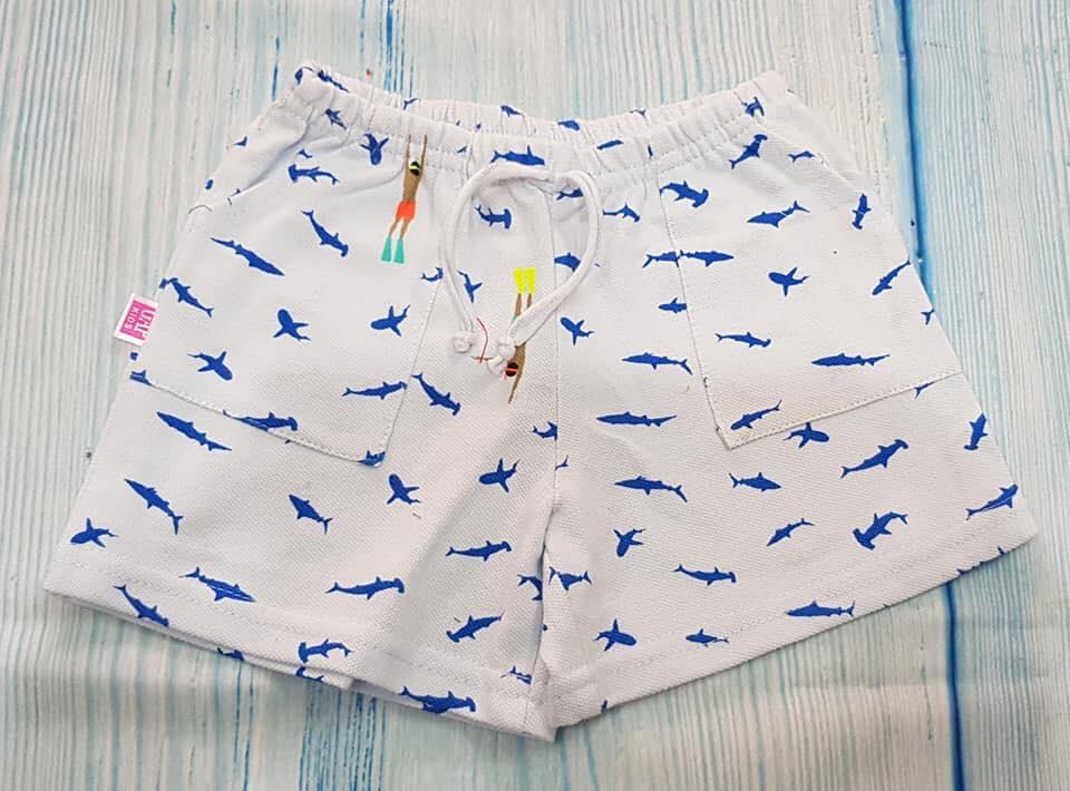 Quần đùi bé trai size 3 từ 12-14kg