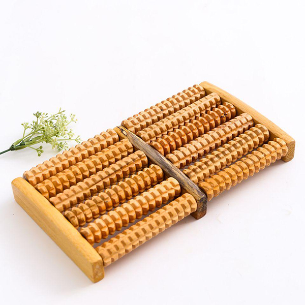 Bàn Lăn Chân Gỗ Massage
