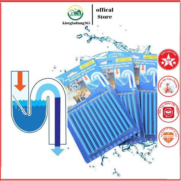 Vỉ 12 que thông cống
