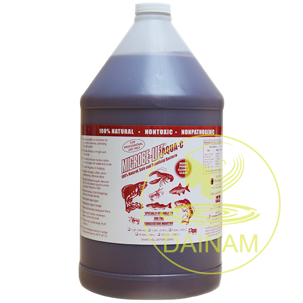 Chai vi sinh xử lý nước ao nuôi thủy sản Microbelift AquaC