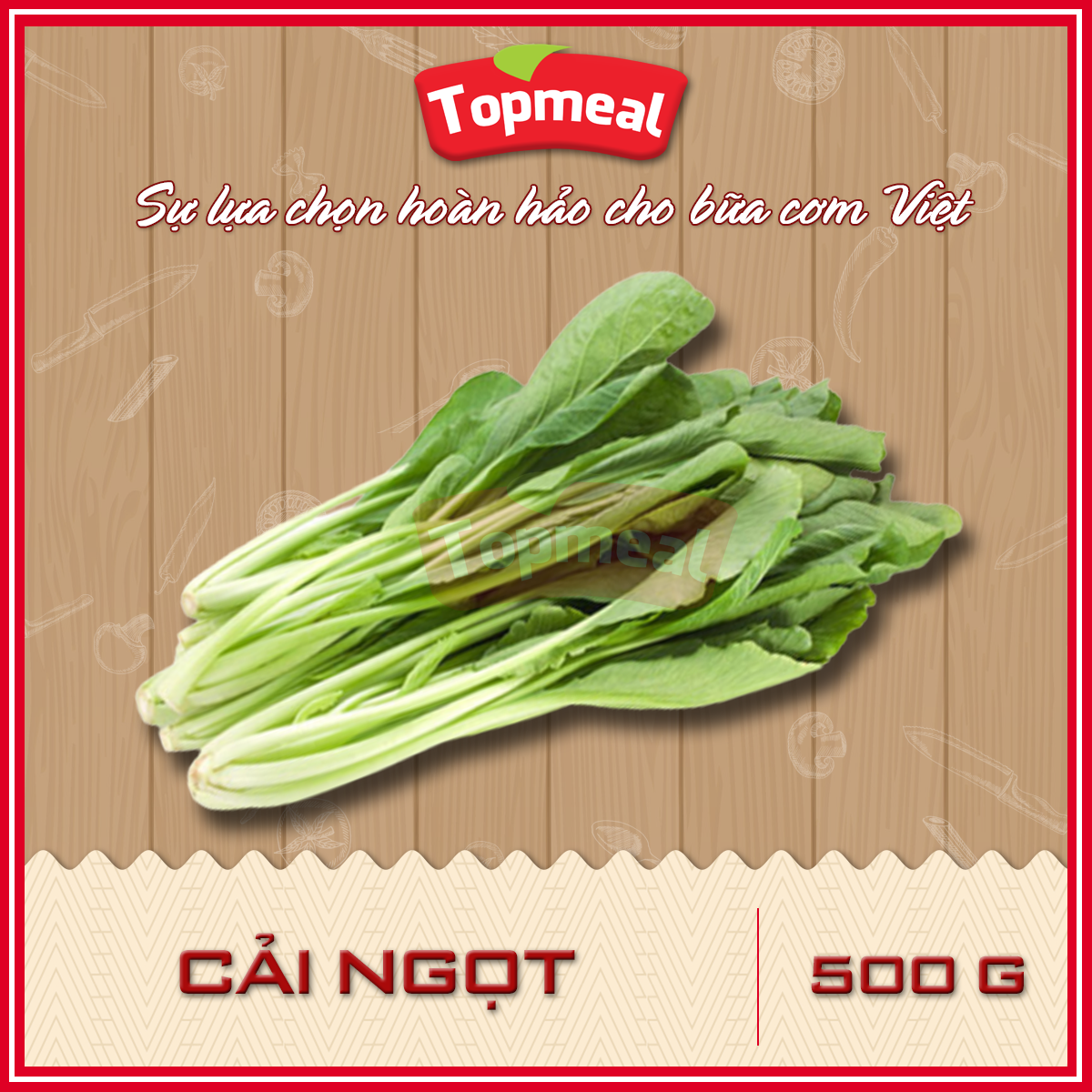 Hcm - cải ngọt -