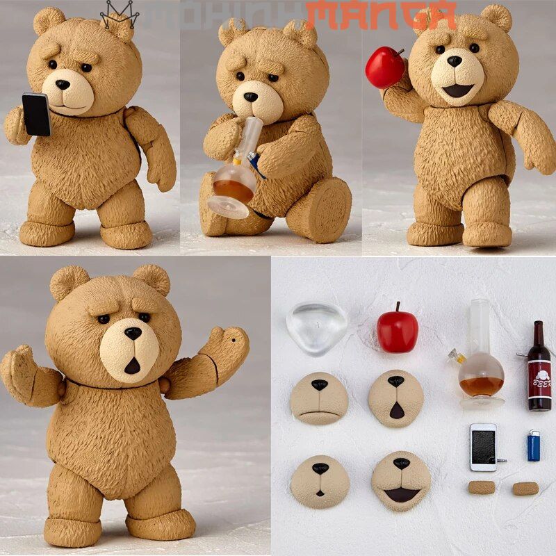 Có quà tặng mô hình gấu bựa teddy bear 2 trong bộ phim ted 2