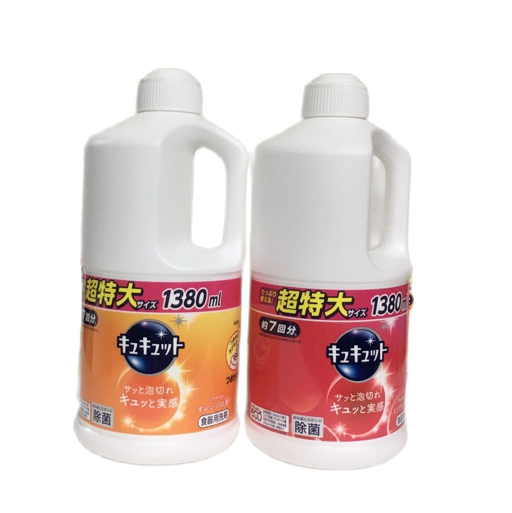 Nước rửa chén, bát đậm đặc kao 1380ml nhật bản nước rửa chén, bát đậm đặc kao