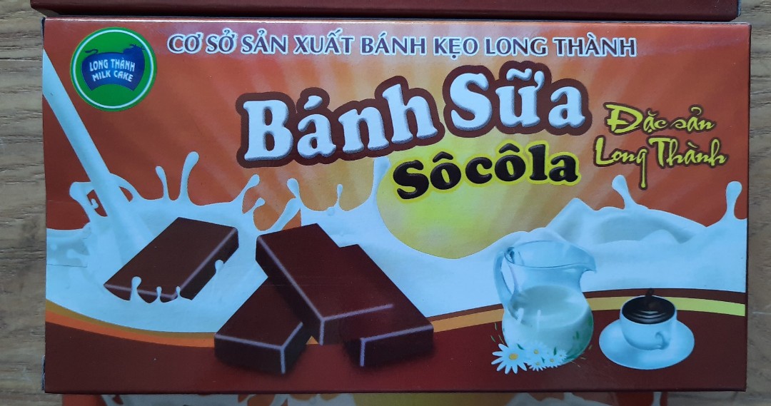 Bánh sữa long thành sôcôla milkcake - long thành đồng nai