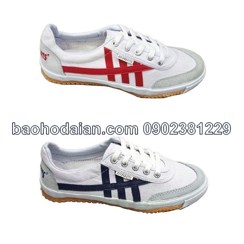 Giày bata thể thao vải Asia loại cột dây
