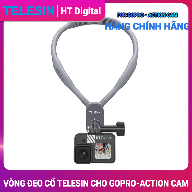 Vòng đeo cổ TELESIN dành cho Gopro và Action camera