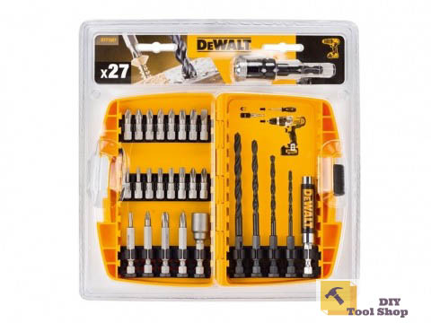 [HCM]Bộ mũi khoan vặn vít đa năng 27 chi tiết Dewalt DT71507-QZ- Chính Hãng