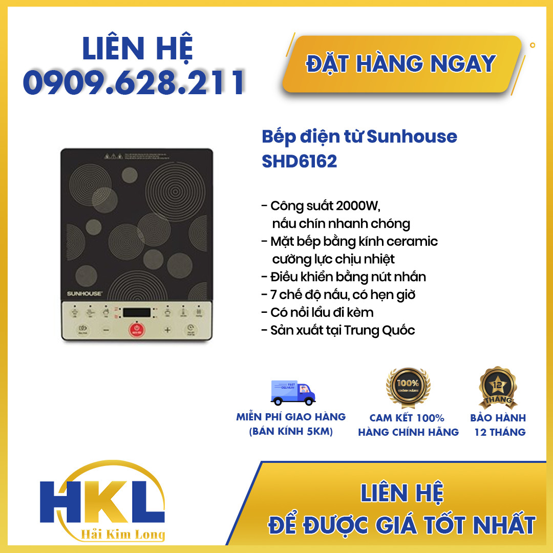 Bếp từ sunhouse shd6162 - pp điện gia dụng hải kim long